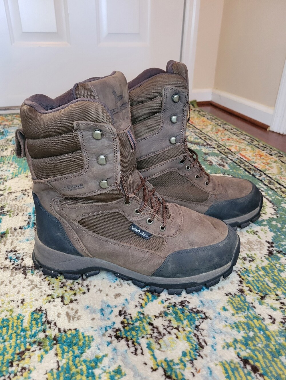 Field & Stream HydroProof Ultra Waterproof Hunting Boots 1000G, Mens 11.5